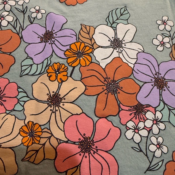 H&M Girl’s Dress Bundle Two Floral Long Sleeved Size 5 and 6 - Picture 7 of 10